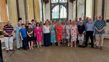 The choir in the church